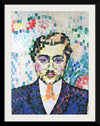 "Portrait of Jean Metzinger", Robert Delaunay