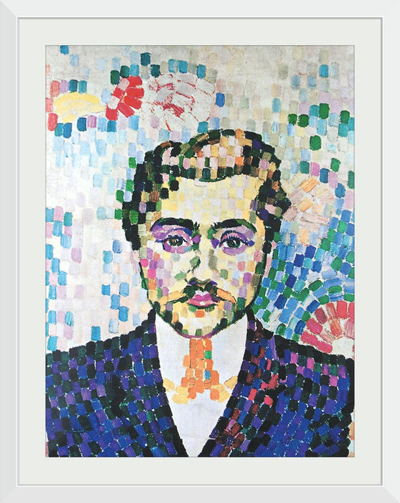 "Portrait of Jean Metzinger", Robert Delaunay