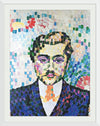 "Portrait of Jean Metzinger", Robert Delaunay