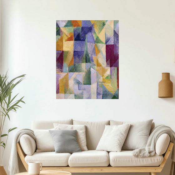 "Windows Open Simultaneously(1912)", Robert Delaunay