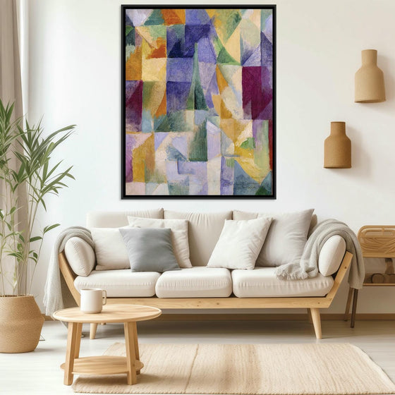 "Windows Open Simultaneously(1912)", Robert Delaunay