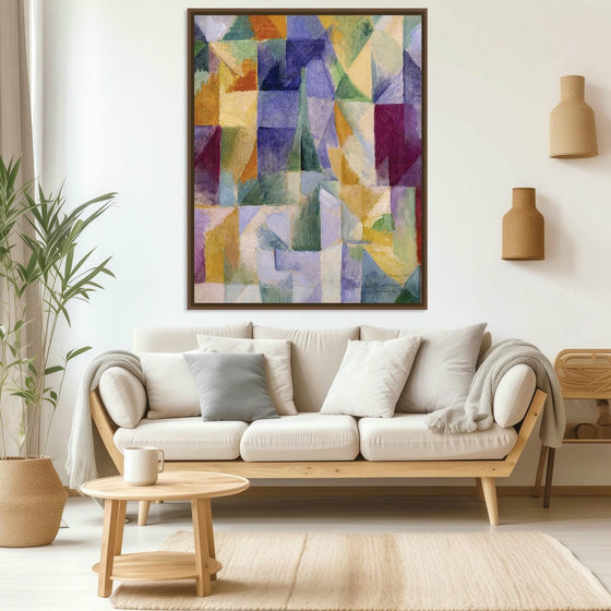"Windows Open Simultaneously(1912)", Robert Delaunay