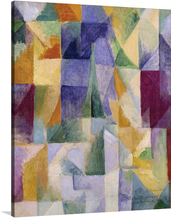 "Windows Open Simultaneously(1912)", Robert Delaunay