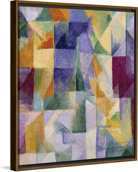 "Windows Open Simultaneously(1912)", Robert Delaunay