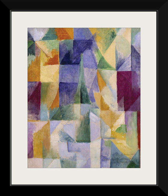 "Windows Open Simultaneously(1912)", Robert Delaunay
