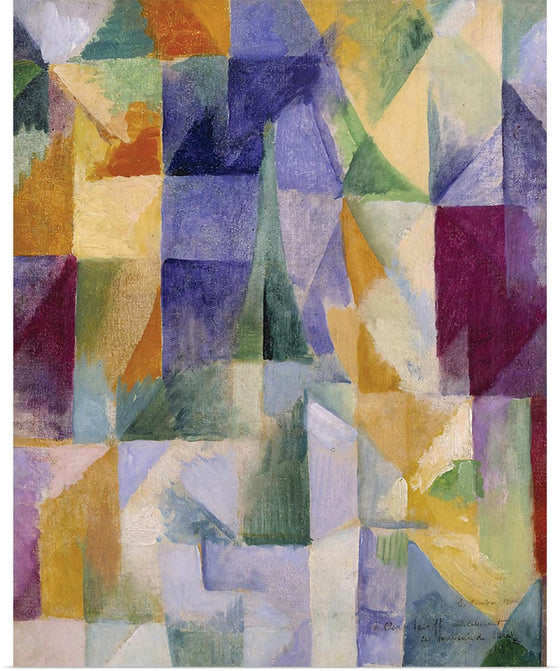 "Windows Open Simultaneously(1912)", Robert Delaunay