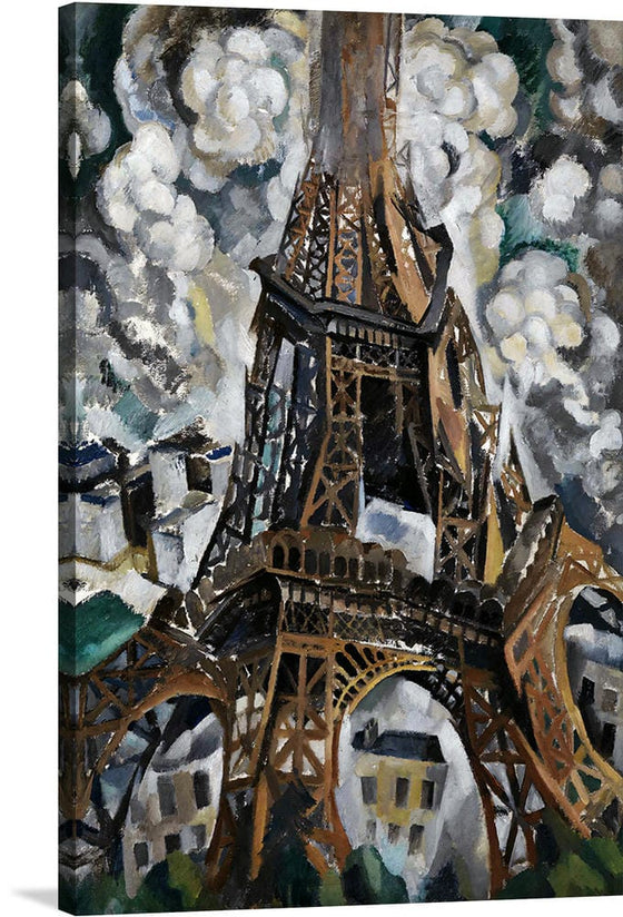 "The Eiffel Tower(1909)", Robert Delaunay