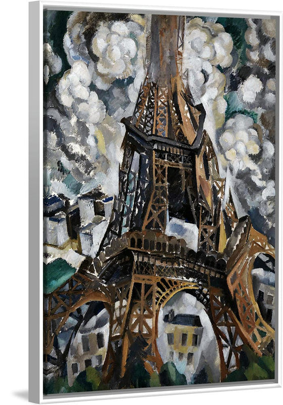 "The Eiffel Tower(1909)", Robert Delaunay