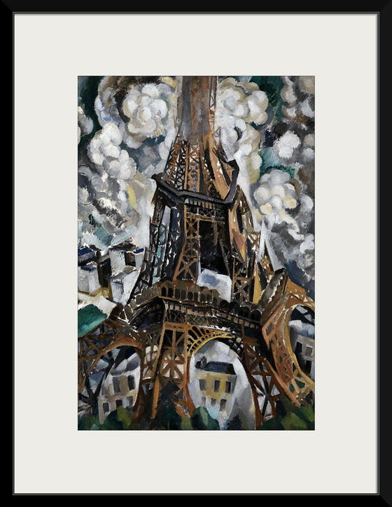 "The Eiffel Tower(1909)", Robert Delaunay
