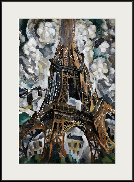 "The Eiffel Tower(1909)", Robert Delaunay