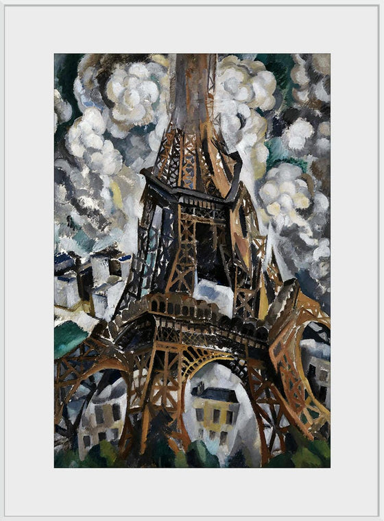 "The Eiffel Tower(1909)", Robert Delaunay