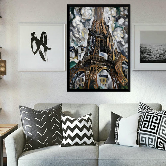"The Eiffel Tower(1909)", Robert Delaunay