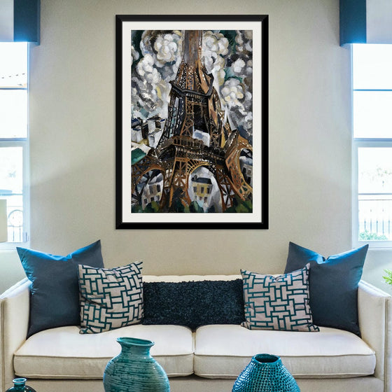 "The Eiffel Tower(1909)", Robert Delaunay