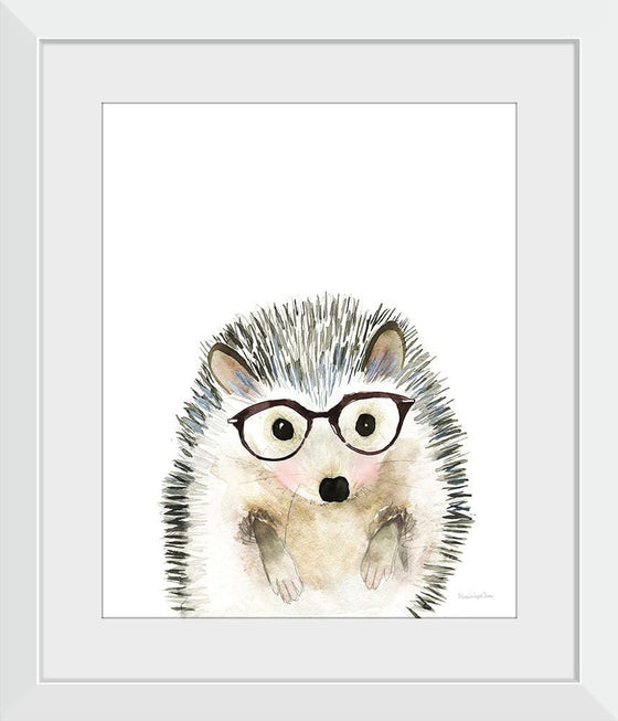 “Hedgehog in Glasses“, Mercedes Lopez Charro