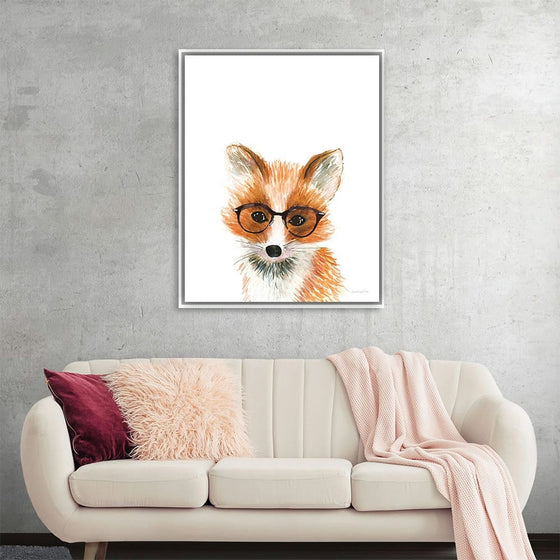 “Fox in Glasses“, Mercedes Lopez Charro