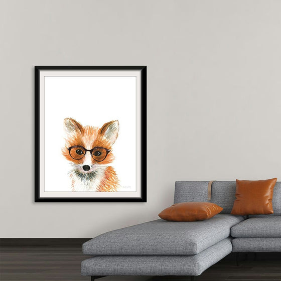 “Fox in Glasses“, Mercedes Lopez Charro