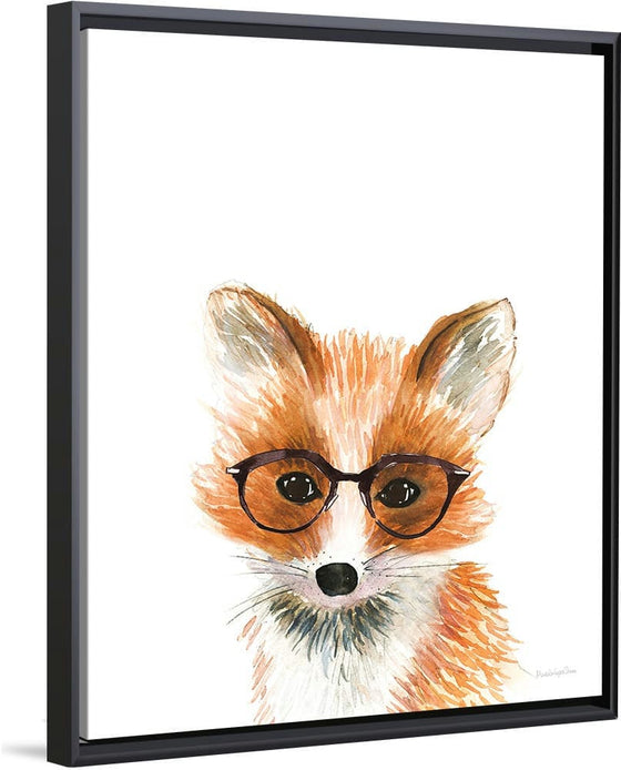 “Fox in Glasses“, Mercedes Lopez Charro