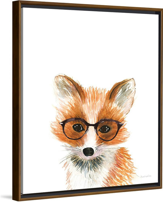 “Fox in Glasses“, Mercedes Lopez Charro