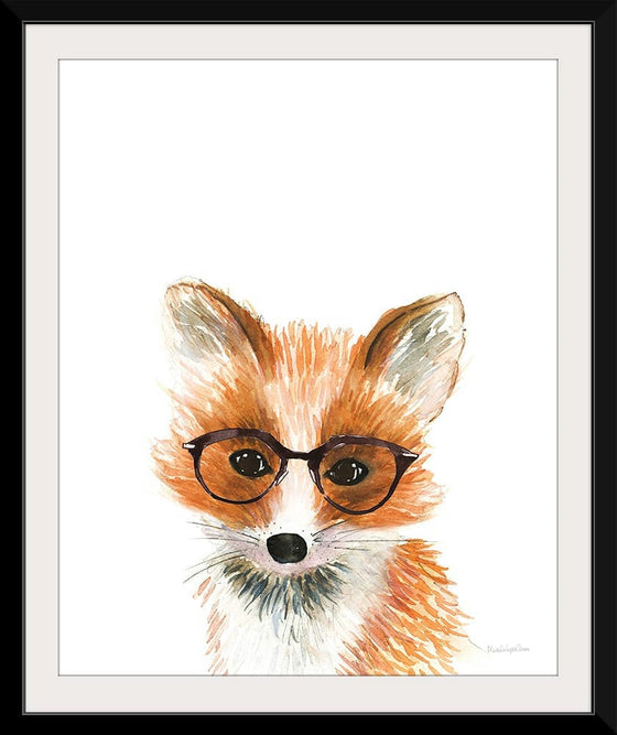 “Fox in Glasses“, Mercedes Lopez Charro