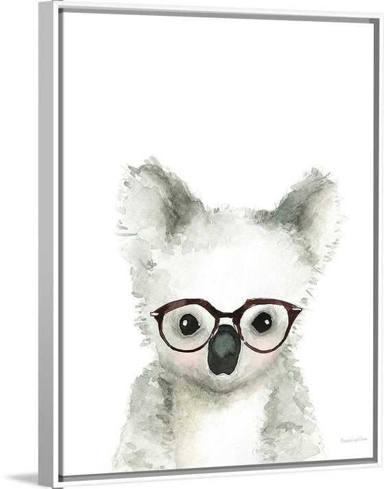 “Koala in Glasses“, Mercedes Lopez Charro