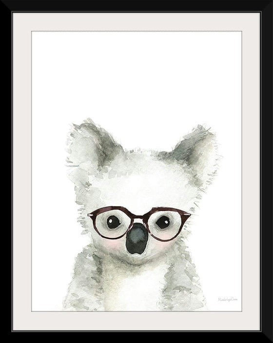 “Koala in Glasses“, Mercedes Lopez Charro