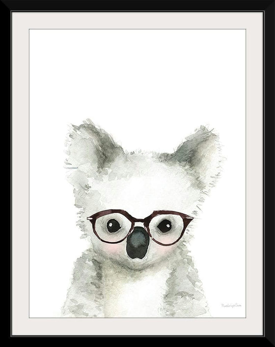 “Koala in Glasses“, Mercedes Lopez Charro