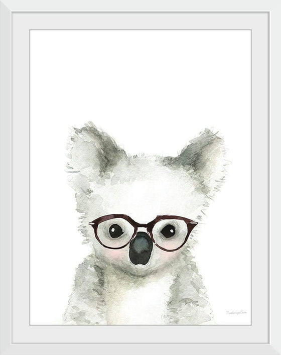 “Koala in Glasses“, Mercedes Lopez Charro