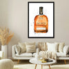 Mercedes Lopez Charro's "Save Water Drink Bourbon" is a playful and humorous watercolor that captures the allure of a classic bourbon bottle. The vibrant orange hues and intricate details of the label create a visually appealing piece that is sure to spark conversation. This limited-edition print is a perfect addition to any kitchen or bar area, adding a touch of personality and a playful nod to the spirit of good times.