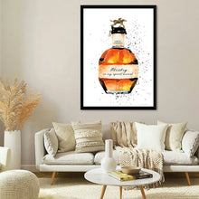  “Whiskey Spirit Animal” by Mercedes Lopez Charro invites you into a world of enigmatic allure. This exquisite print captures the soulful connection between the refined elegance of whiskey and the untamed spirit of nature. 
