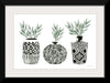 “Geometric Vases I Green“, Mercedes Lopez Charro