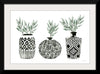 “Geometric Vases I Green“, Mercedes Lopez Charro