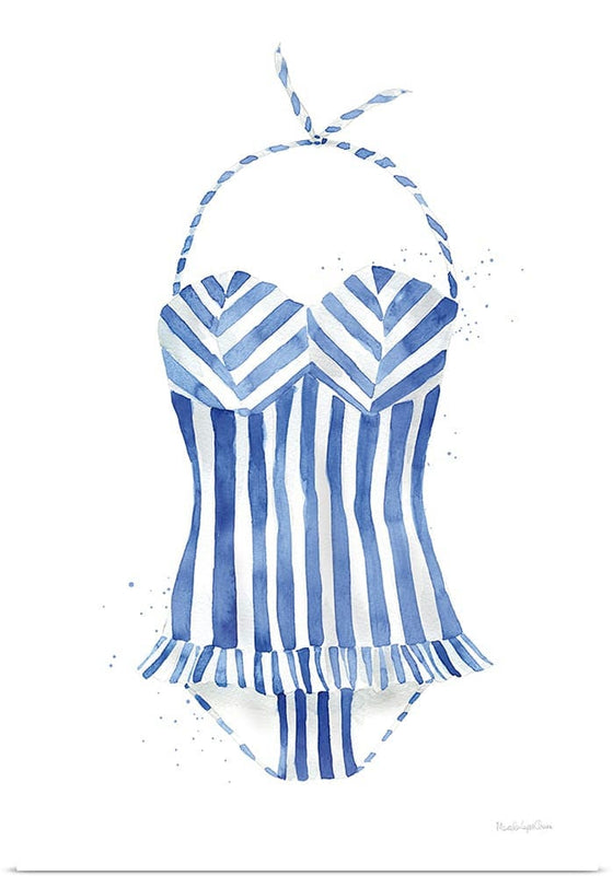 “Vintage Swimwear I“, Mercedes Lopez Charro