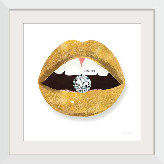 “Gold Lips II“, Mercedes Lopez Charro