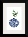 “Cobalt Geometric Vases IV“, Mercedes Lopez Charro