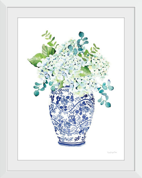 “Chinoiserie Hydrangea II“, Mercedes Lopez Charro