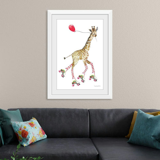 “Giraffe Joy Ride II“, Mercedes Lopez Charro