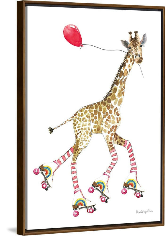 “Giraffe Joy Ride II“, Mercedes Lopez Charro