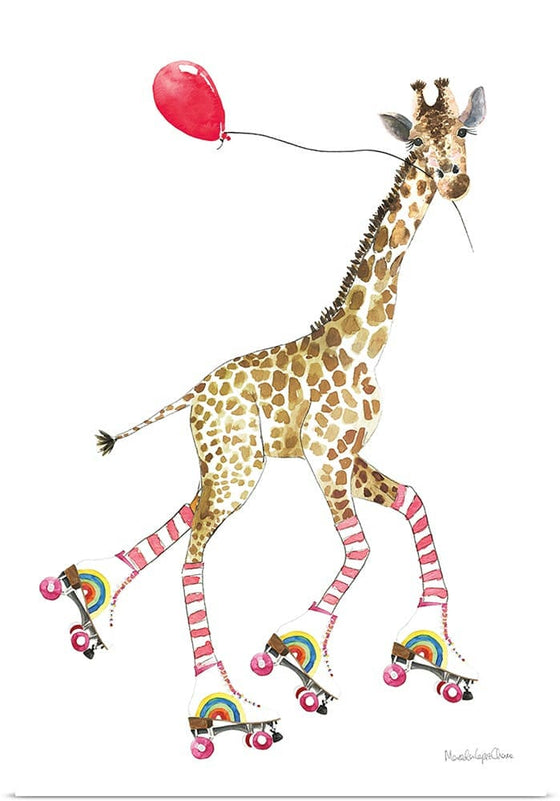 “Giraffe Joy Ride II“, Mercedes Lopez Charro