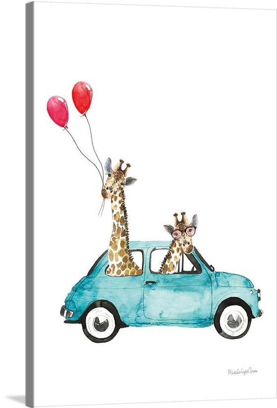 “Giraffe Joy Ride III“, Mercedes Lopez Charro