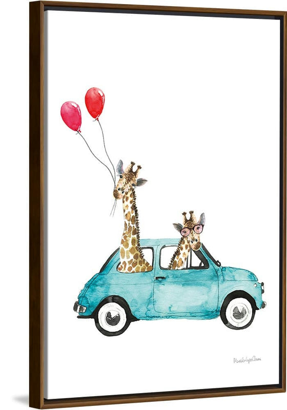 “Giraffe Joy Ride III“, Mercedes Lopez Charro