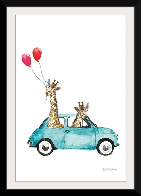 “Giraffe Joy Ride III“, Mercedes Lopez Charro