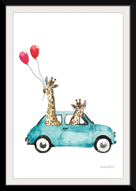 “Giraffe Joy Ride III“, Mercedes Lopez Charro