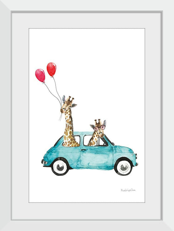 “Giraffe Joy Ride III“, Mercedes Lopez Charro