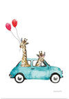 “Giraffe Joy Ride III“, Mercedes Lopez Charro