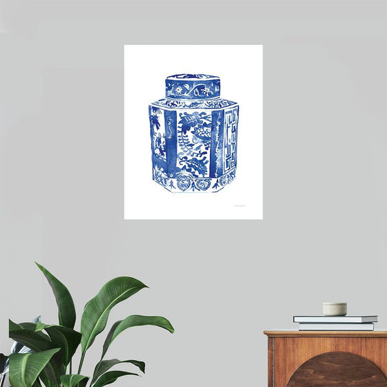 “Chinoiserie Vase I“, Mercedes Lopez Charro