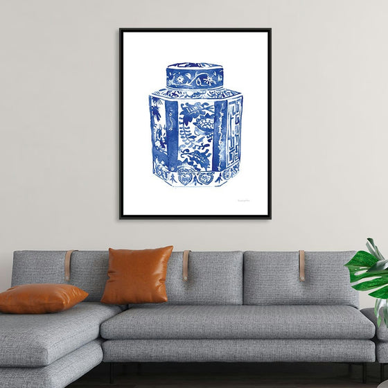 “Chinoiserie Vase I“, Mercedes Lopez Charro