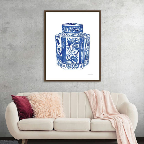 “Chinoiserie Vase I“, Mercedes Lopez Charro