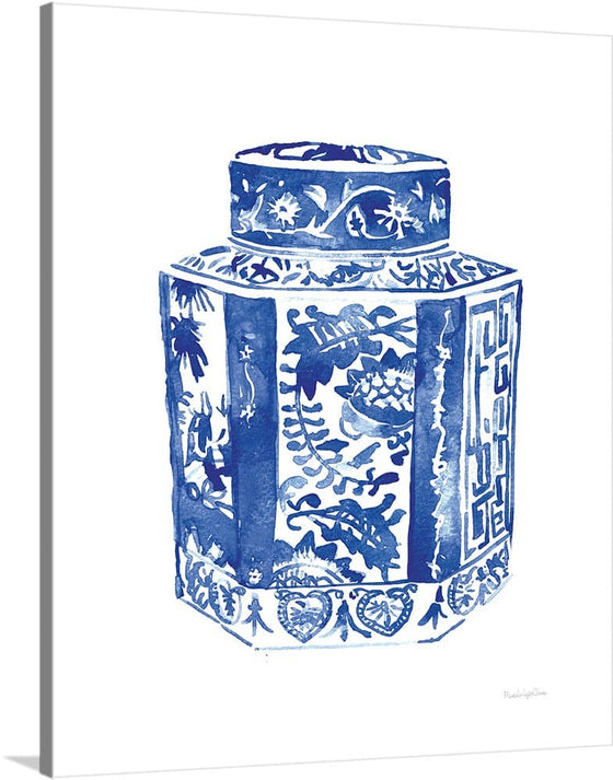 “Chinoiserie Vase I“, Mercedes Lopez Charro