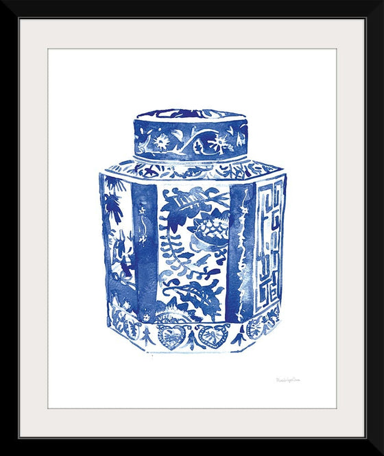 “Chinoiserie Vase I“, Mercedes Lopez Charro