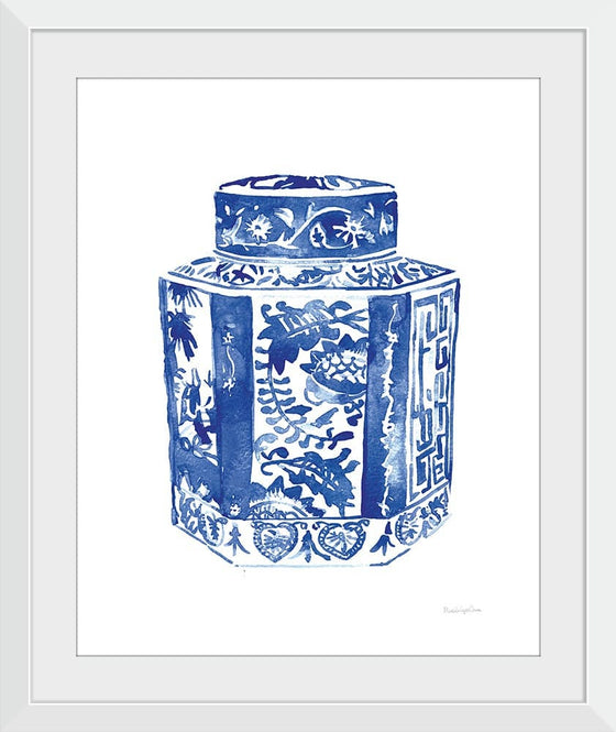 “Chinoiserie Vase I“, Mercedes Lopez Charro